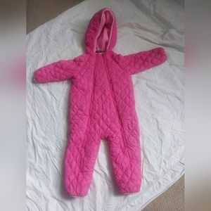 Snozu Girls Pink Snowsuit 24 Months